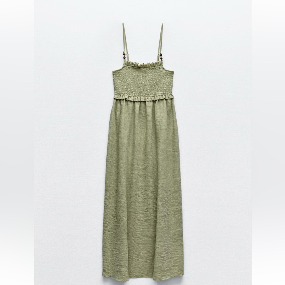 Zara Linen Maxi Dress